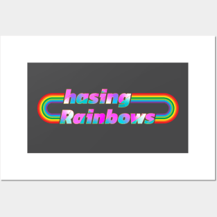 Chasing rainbows | Creative Design Posters and Art